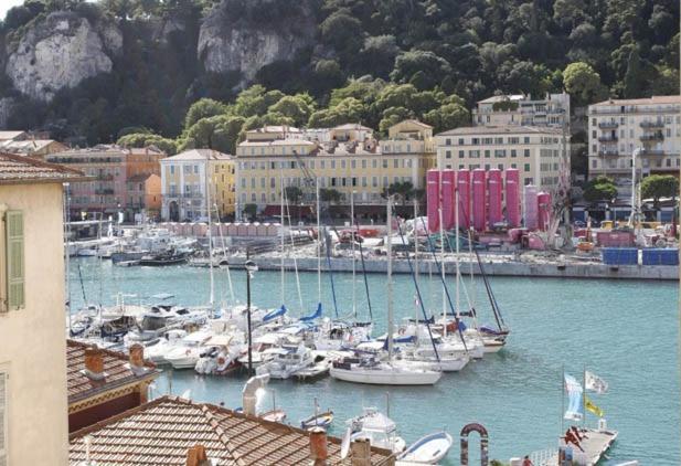 Aigue-Marine - Superbe Appartement Vue Mer 4 Personnes Au Port De Nizza Kültér fotó